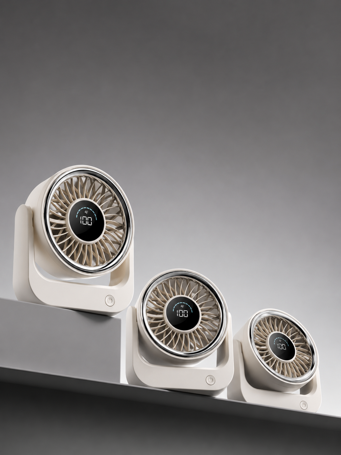 COOLIVA Digital Desk Fan
