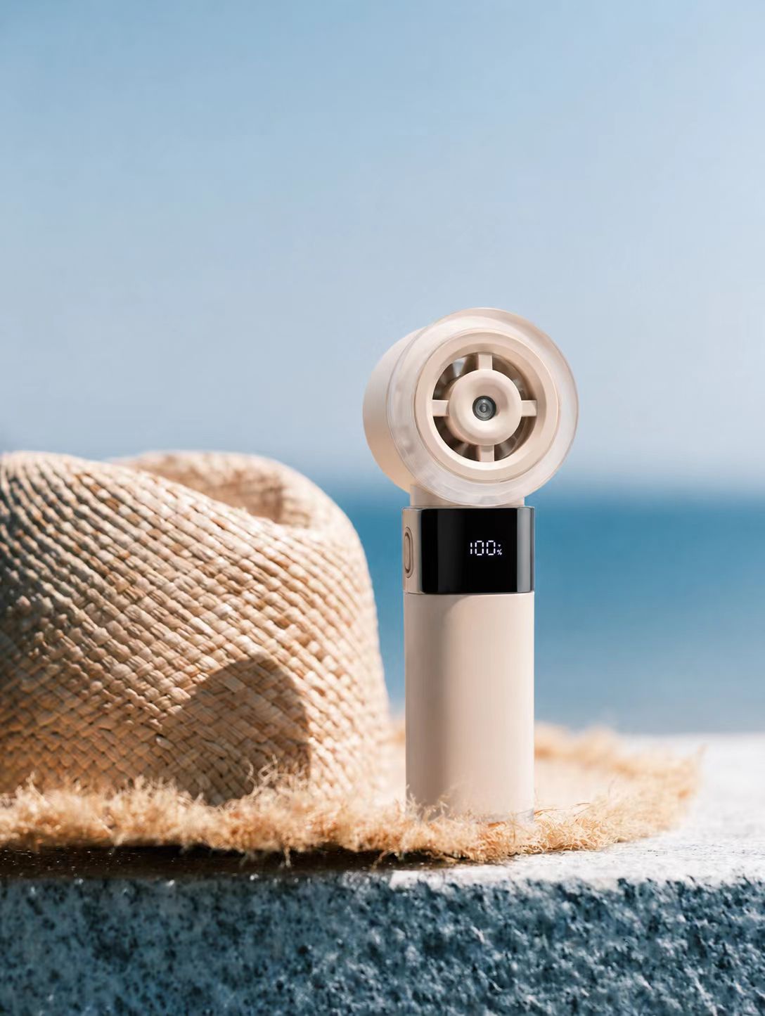 COOLIVA Digital Handheld Fan