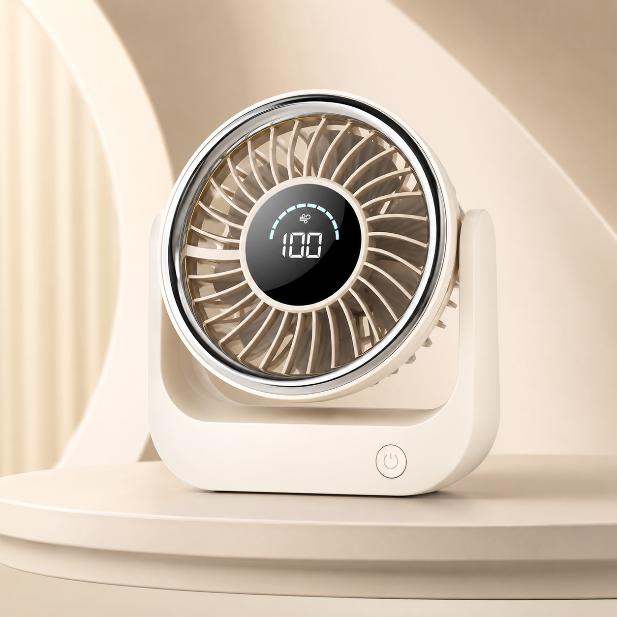 COOLIVA Digital Desk Fan